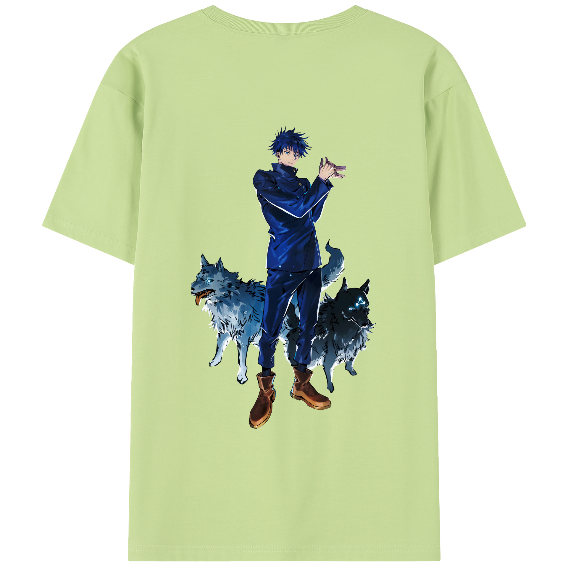 （画像用） 呪術廻戦 Jujutsu Kaisen 綿100％半袖Tシャツ（背面プリント）